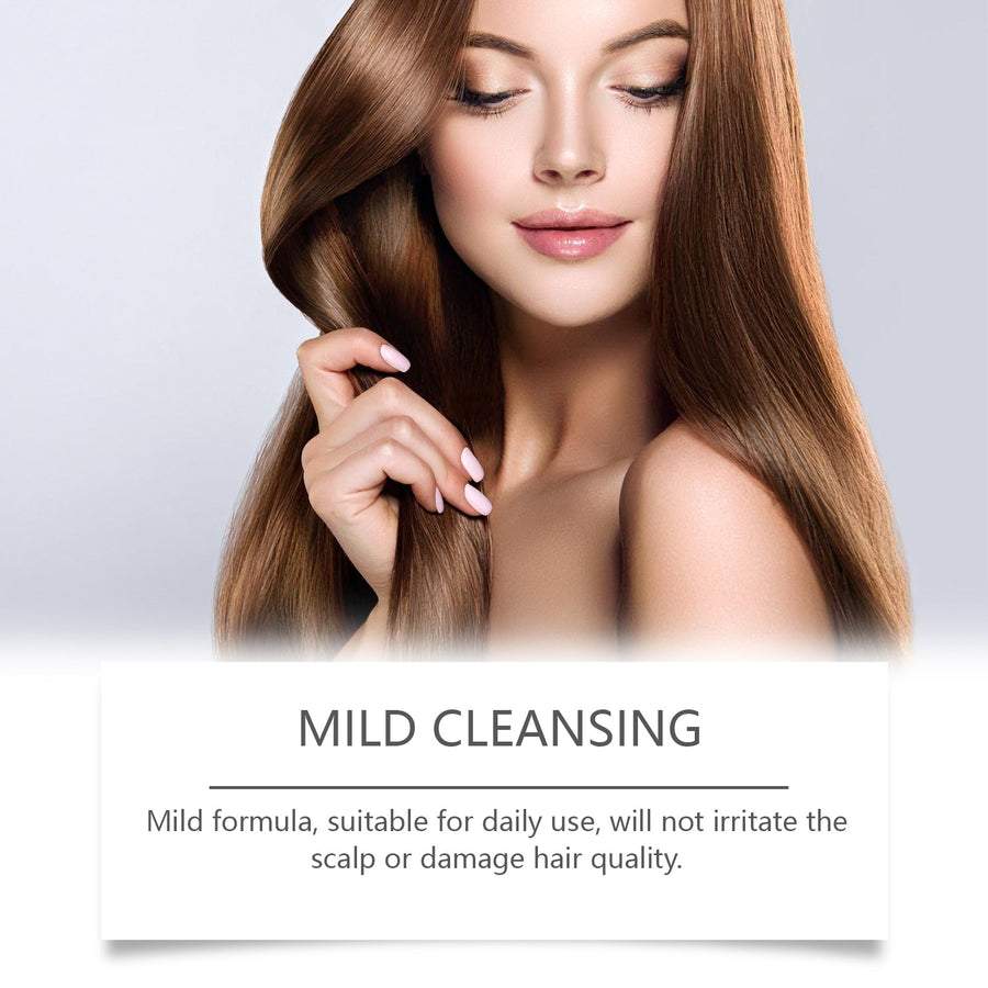 White Peach Fragrance Shampoo for Smooth, Frizz-Free Hair