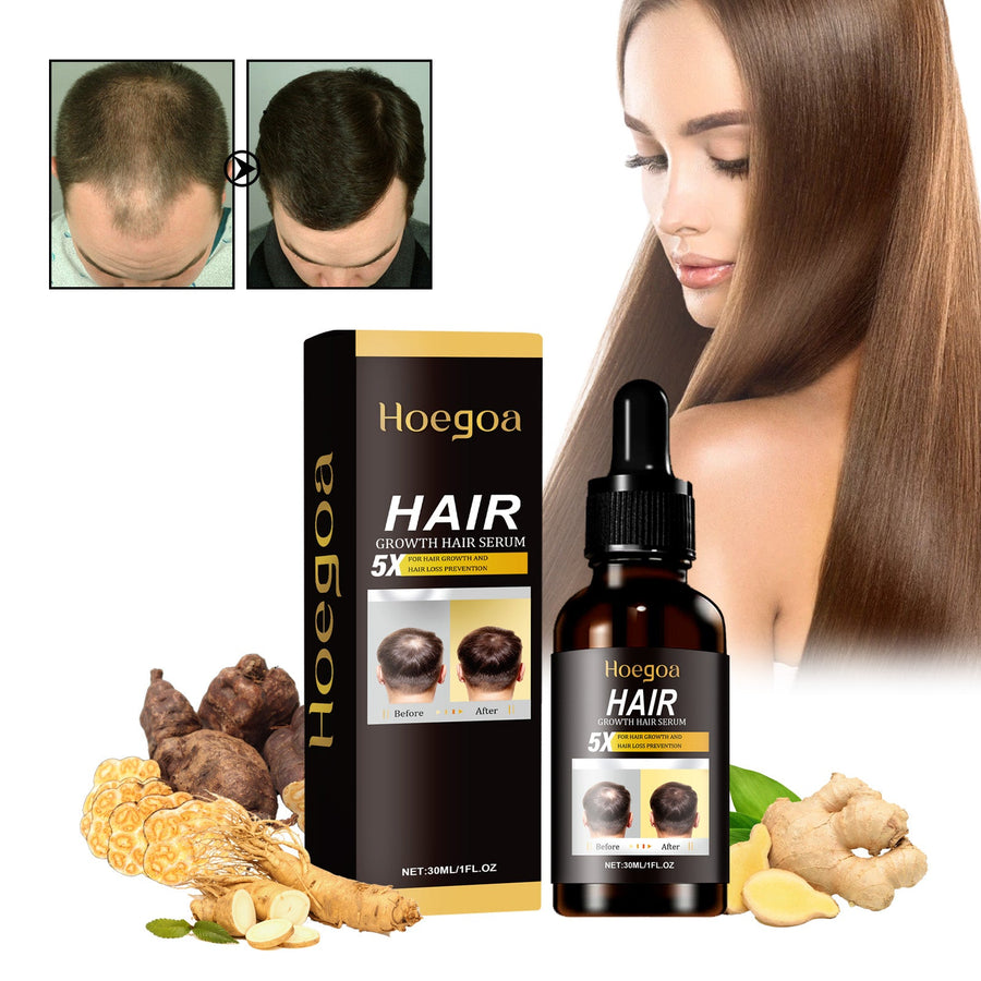 Ginger Hair Growth Serum for Fuller-Looking, Thicker Hair