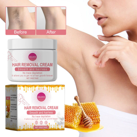 Hair Removal Cream for Underarms, Legs & Hands - Pain-Free