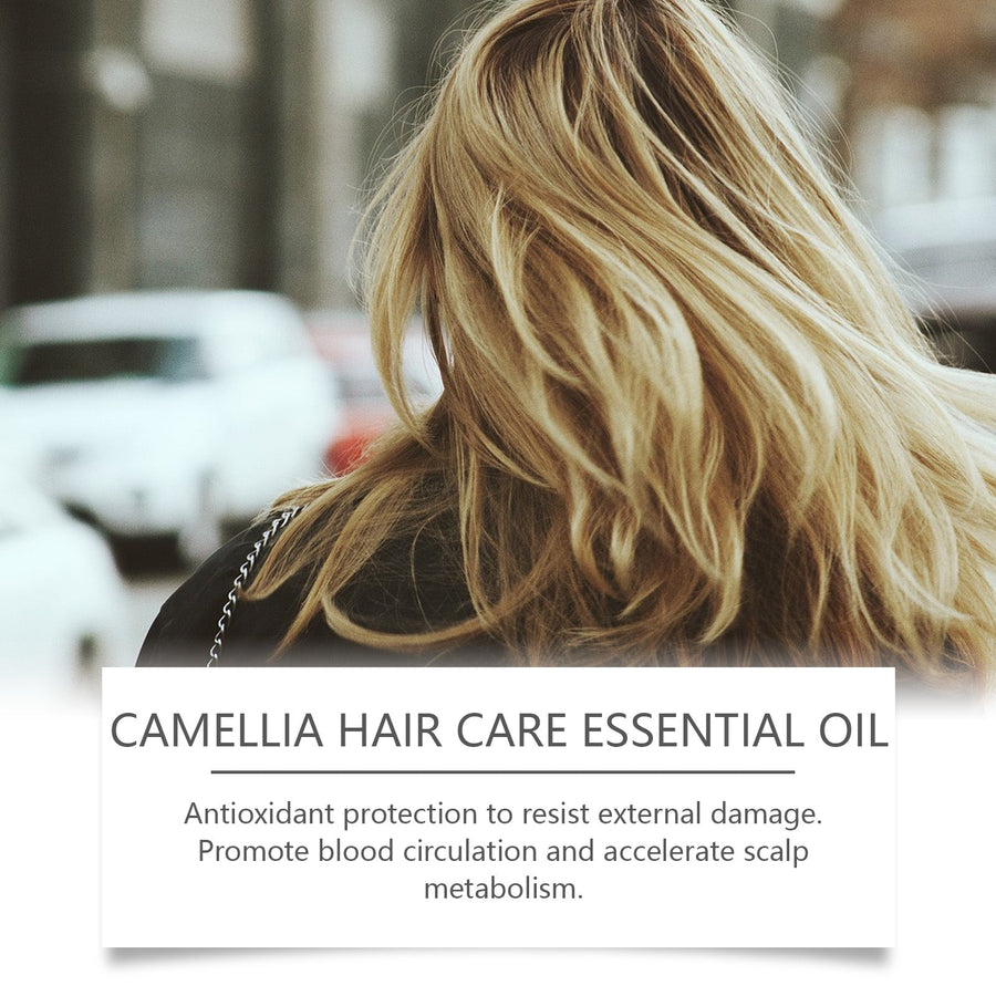 Camellia Hair Oil for Dry Hair Softness and Shine