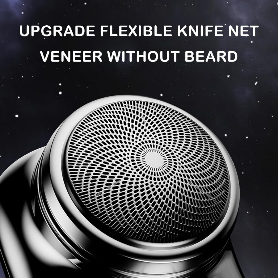 Compact Electric Shaver for Men – 60-Day Battery, Waterproof