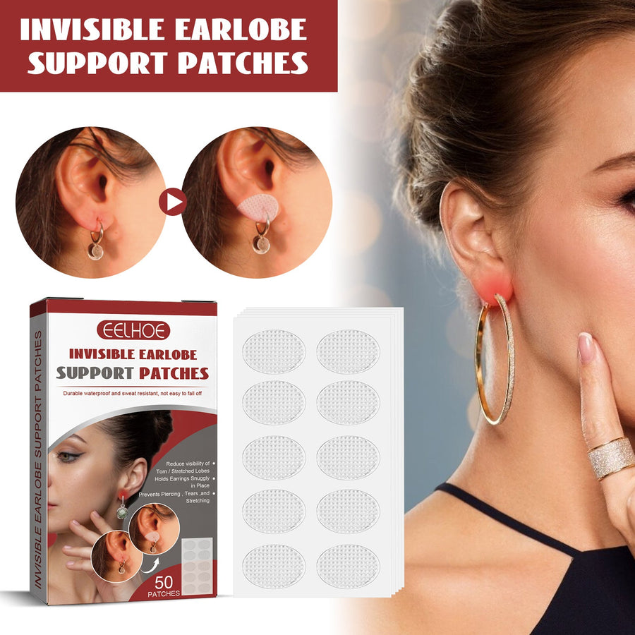 Earlobe Support Patches — Invisible Protection for Heavy