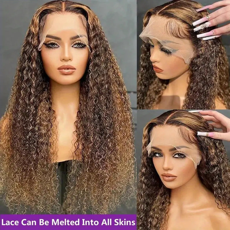 HD Lace Front Wig — Undetectable Honey Blonde Waves
