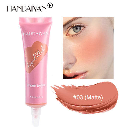 Liquid Blush Makeup for Naturally Flushed, Matte Cheeks
