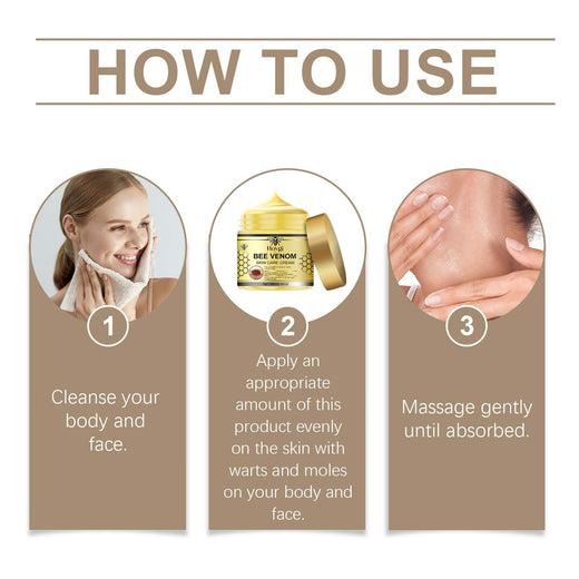 Bee Venom Skin Care Cream for a More Even-Looking Tone