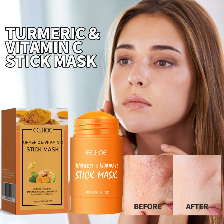 Turmeric Mud Mask Stick for Pores and Blackheads