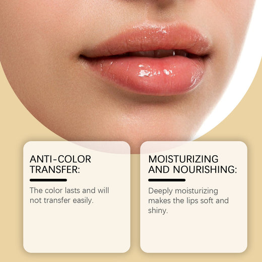 Color-Changing Lip Balm for Glossy, Rosy Moisturized Lips