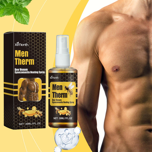 Men’s Chest Firming Spray | Bee Venom Heating Contouring