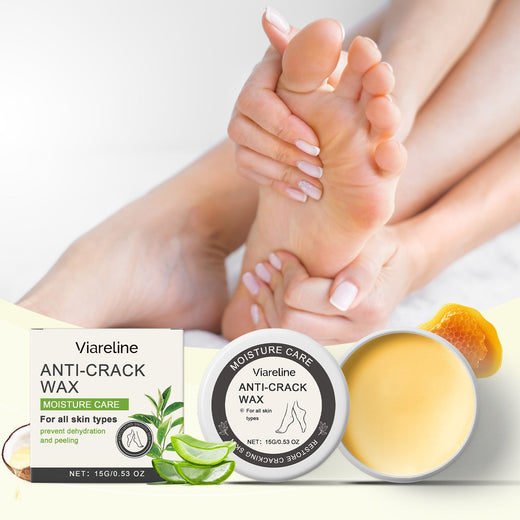 Foot Care Wax for Dry, Smooth, Hydrated-Looking Skin