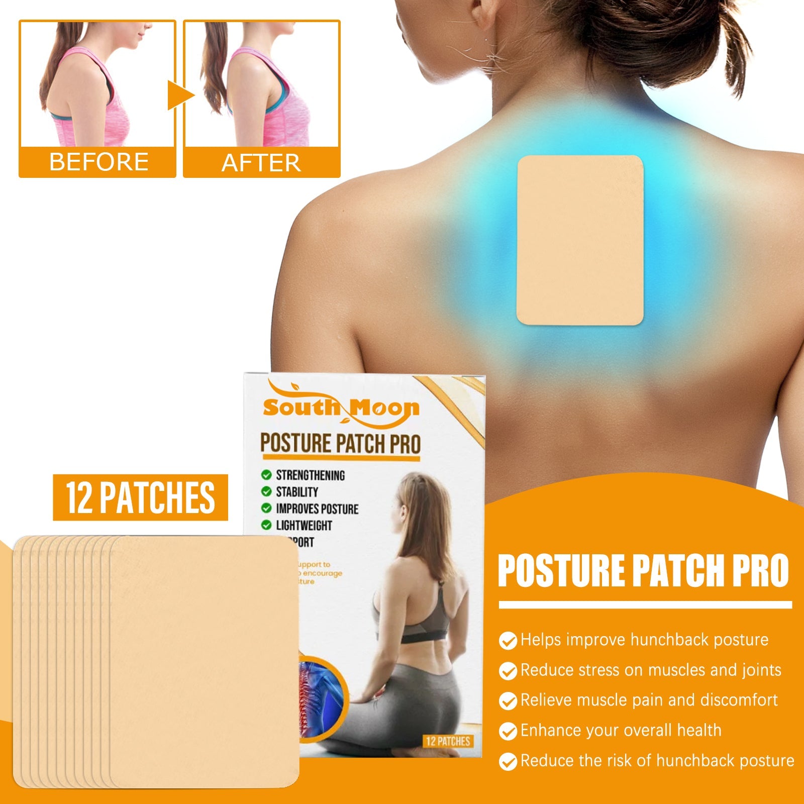 Infographic showing suitable population segments with images of target users