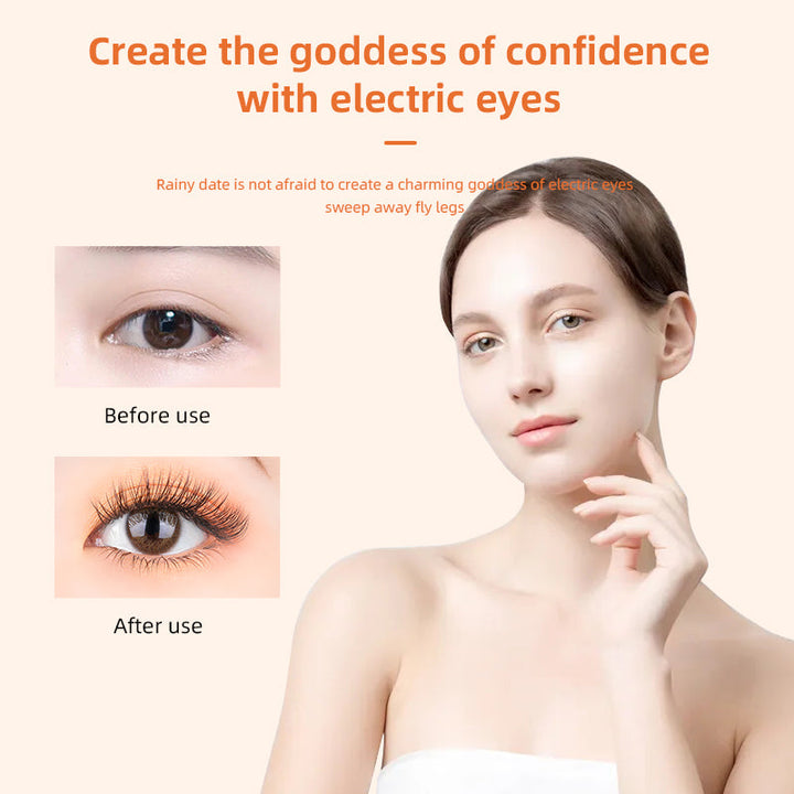 Electric Eyelash Curler — 3‑Temp Rechargeable, Memory, Compact