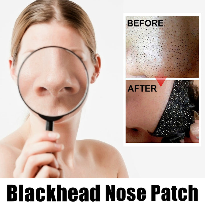 Bamboo Charcoal Nose Pore Strips for Blackhead Removal