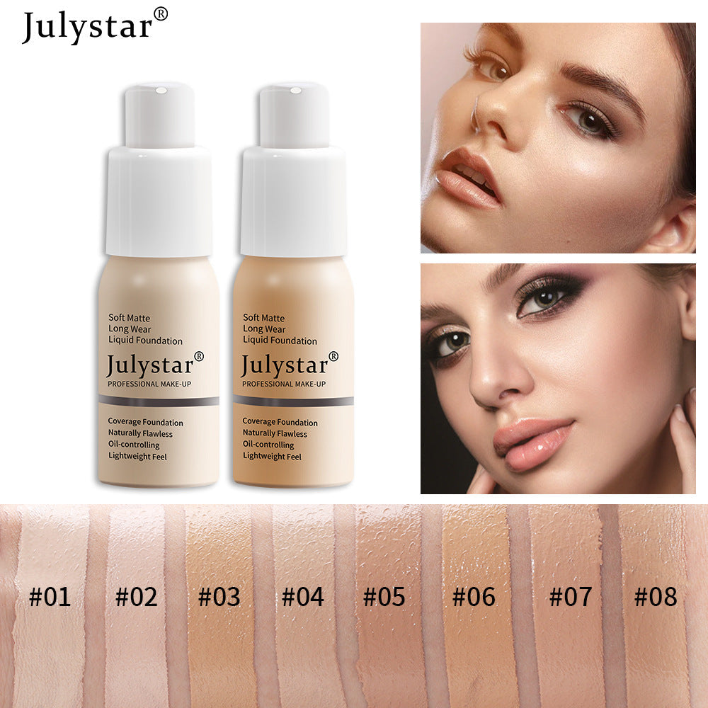 Liquid Foundation Concealer for Lightweight Soft Matte