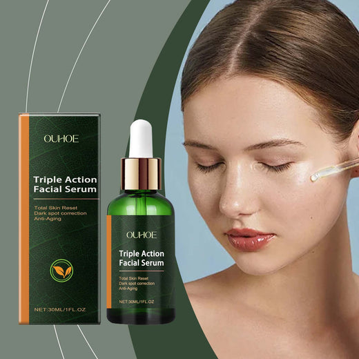 Triple Action Facial Serum for Dark Spots & Firming