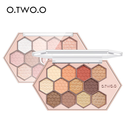 Honeycomb Eyeshadow Palette for Colorful Eye Looks
