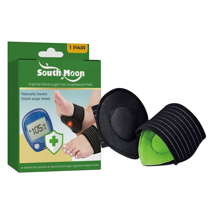 Acupressure Foot Pads — Naturally Lower Blood Sugar & Heel Relief
