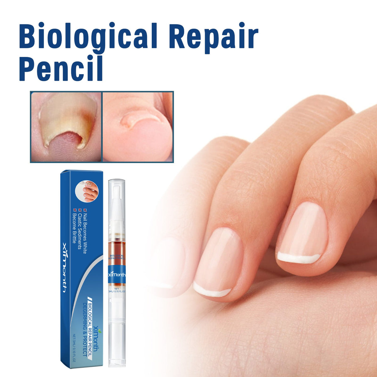 Biological Repair Pencil for Damaged & Discolored Nails