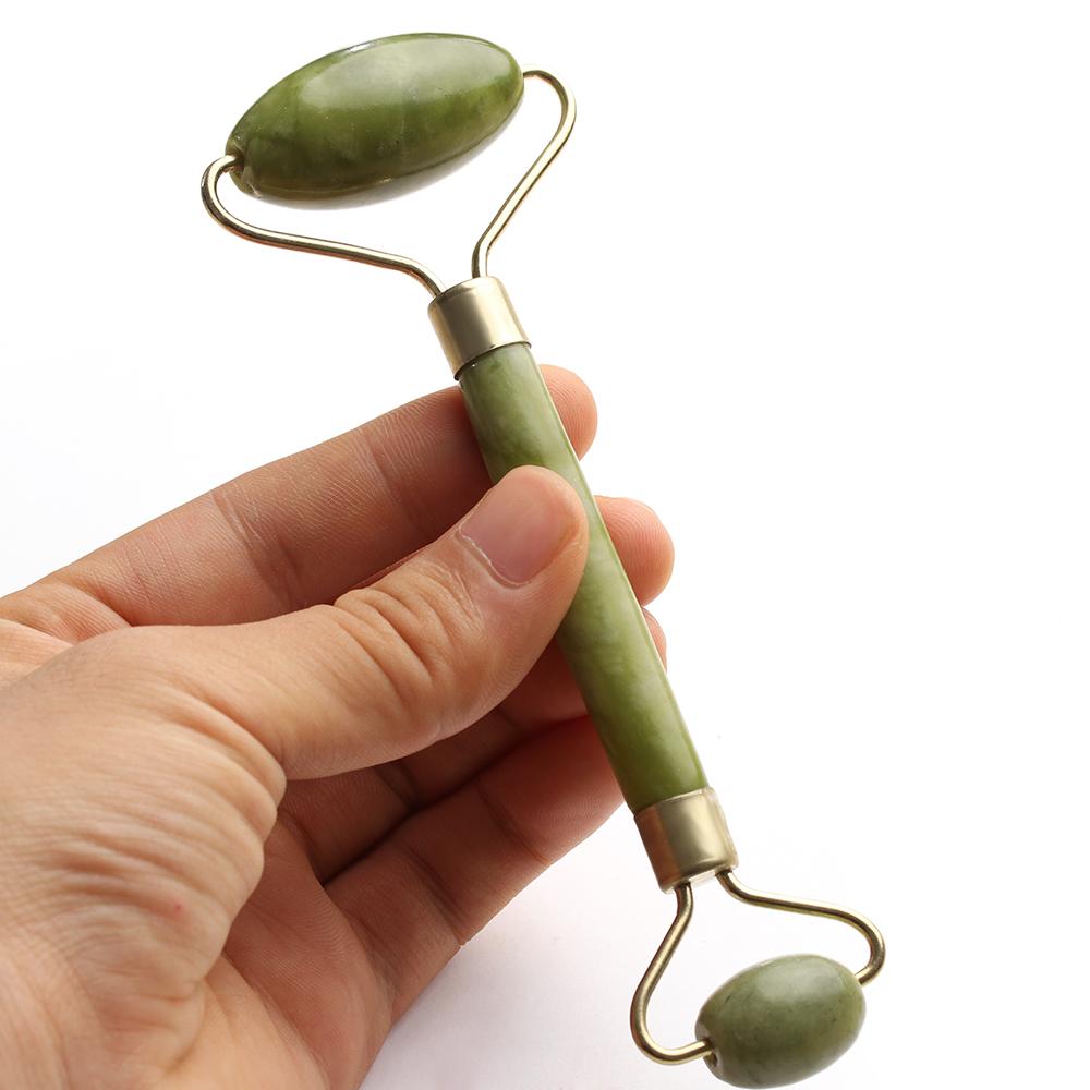 Double-Head Jade Face Roller for Soothing Massage