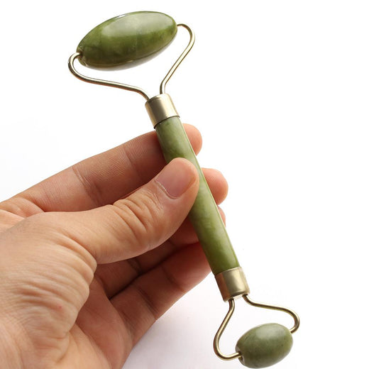Double-Head Jade Face Roller for Soothing Massage