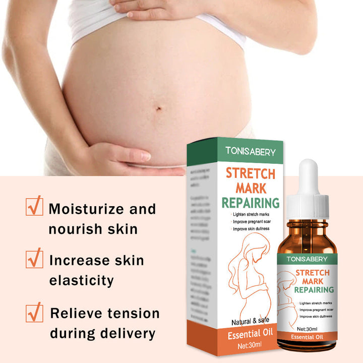 Stretch Mark Body Oil for Pregnancy Skin Moisture