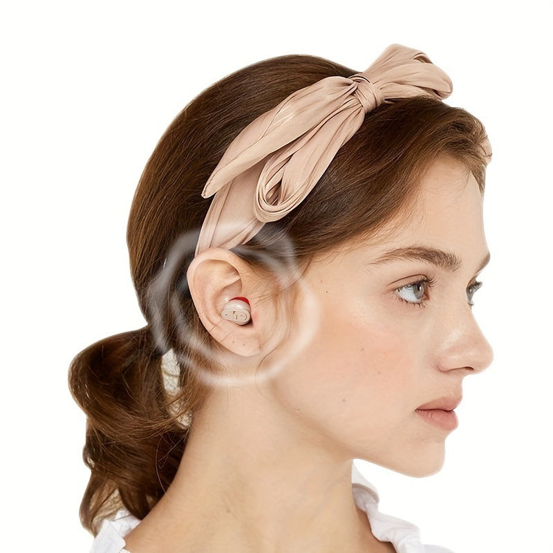 Invisible Hearing Aid — Magnetic Charging, Discreet Amplifier