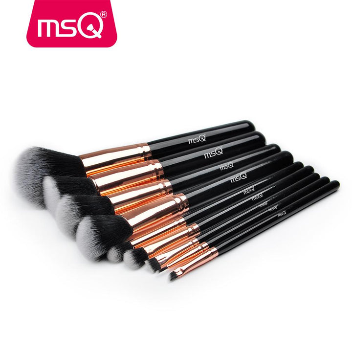 10pc Professional Makeup Brush Set — Airbrushed Finish