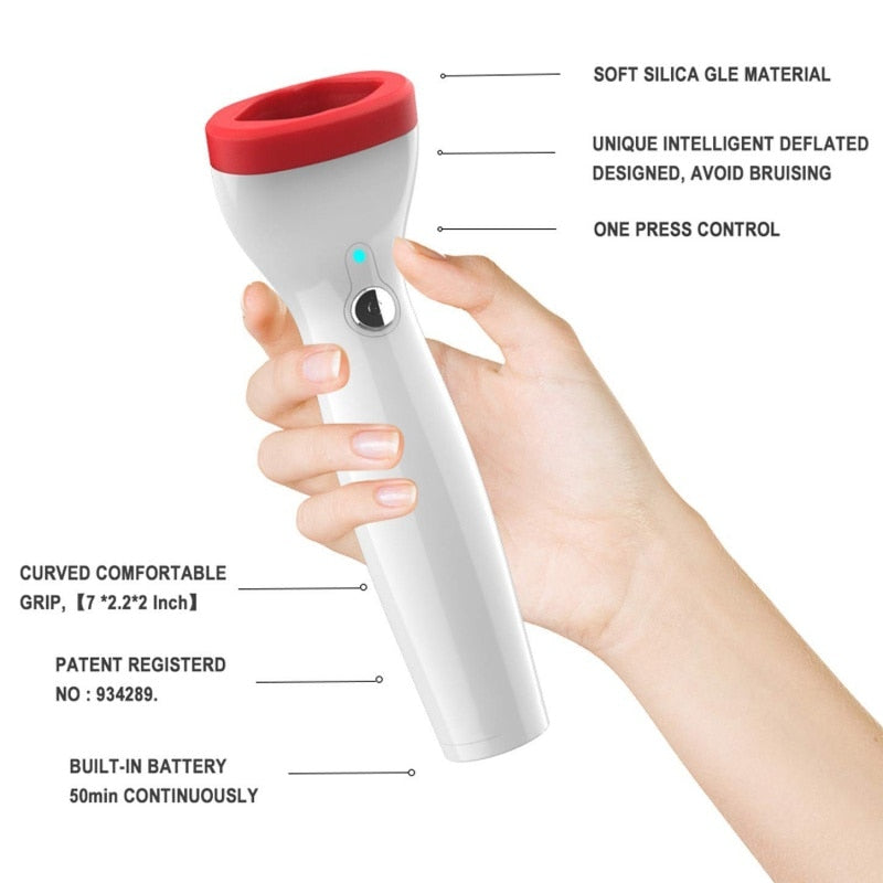 Electric Lip Plumper — Fuller Lips Without Bruising, One Press