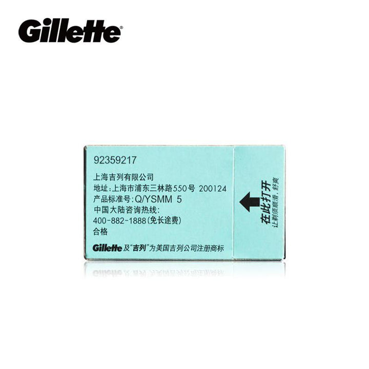 Gillette Super Blue Double Edge Razor Blades — Sharp