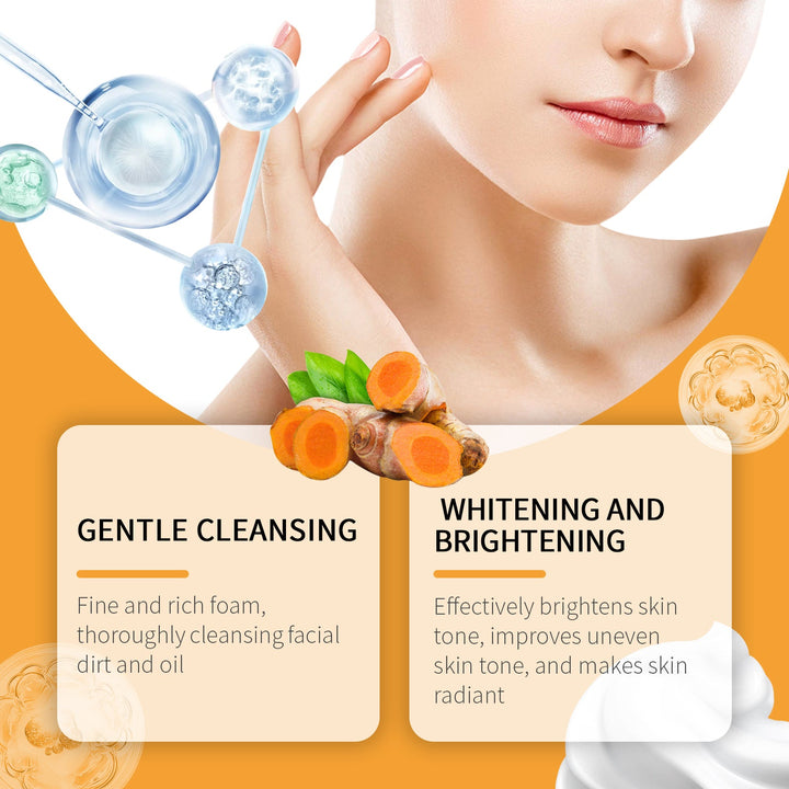 Turmeric Facial Cleanser for Brighter, Calmer Skin