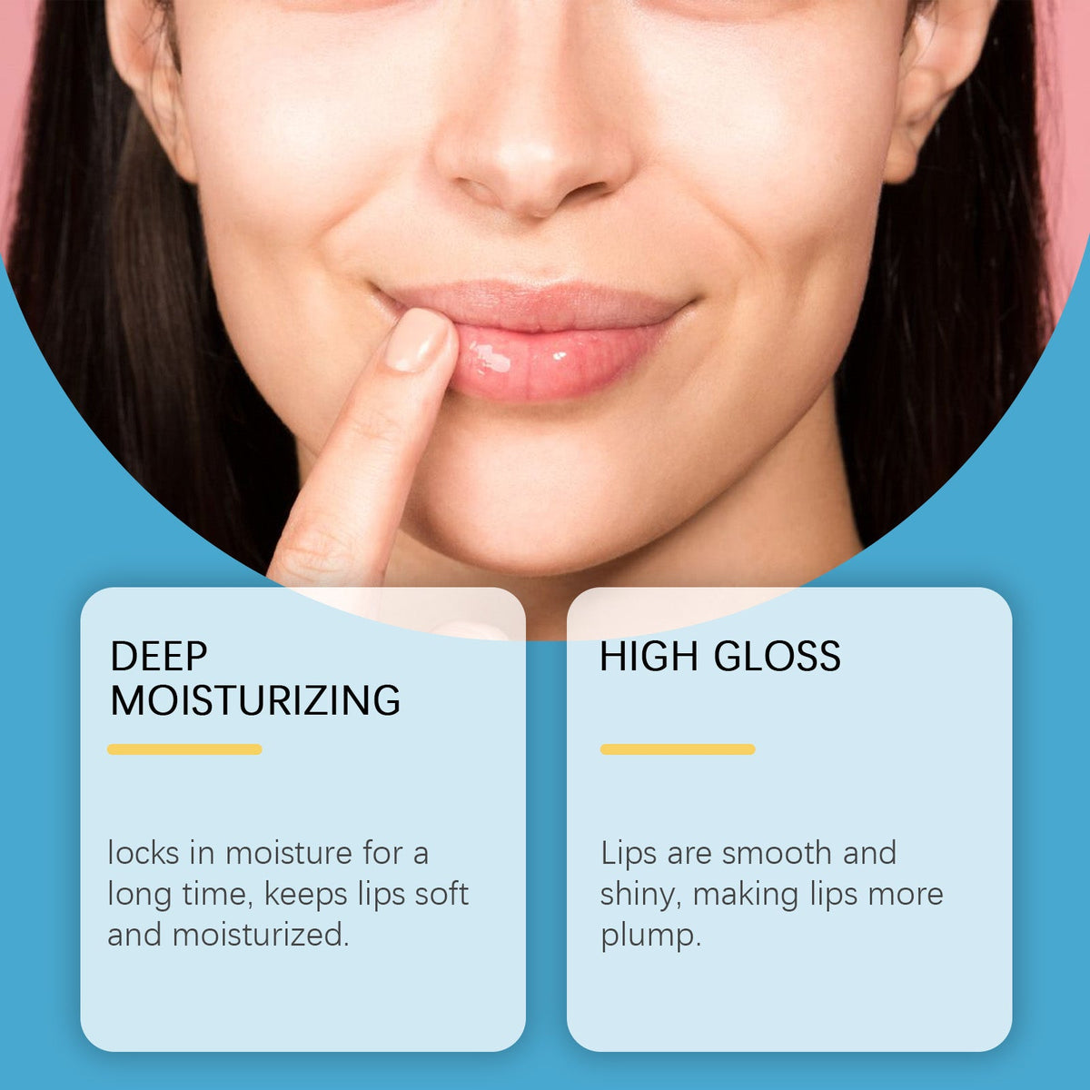 Plumping Lip Oil for Instant Fuller, Glossy Lips