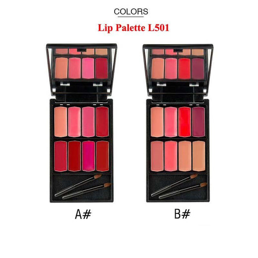 Lip Gloss Palette: 8 Waterproof Shades Made To Blend
