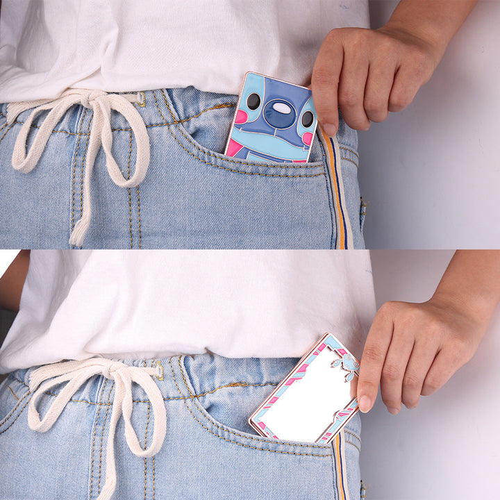 Stitch Hair Comb & Pocket Mirror Set — Playful Disney Gift