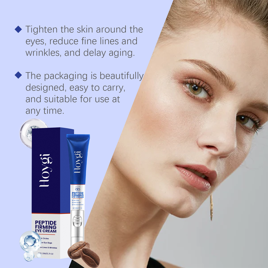 Peptide Firming Eye Cream for Brighter, Smoother Eyes