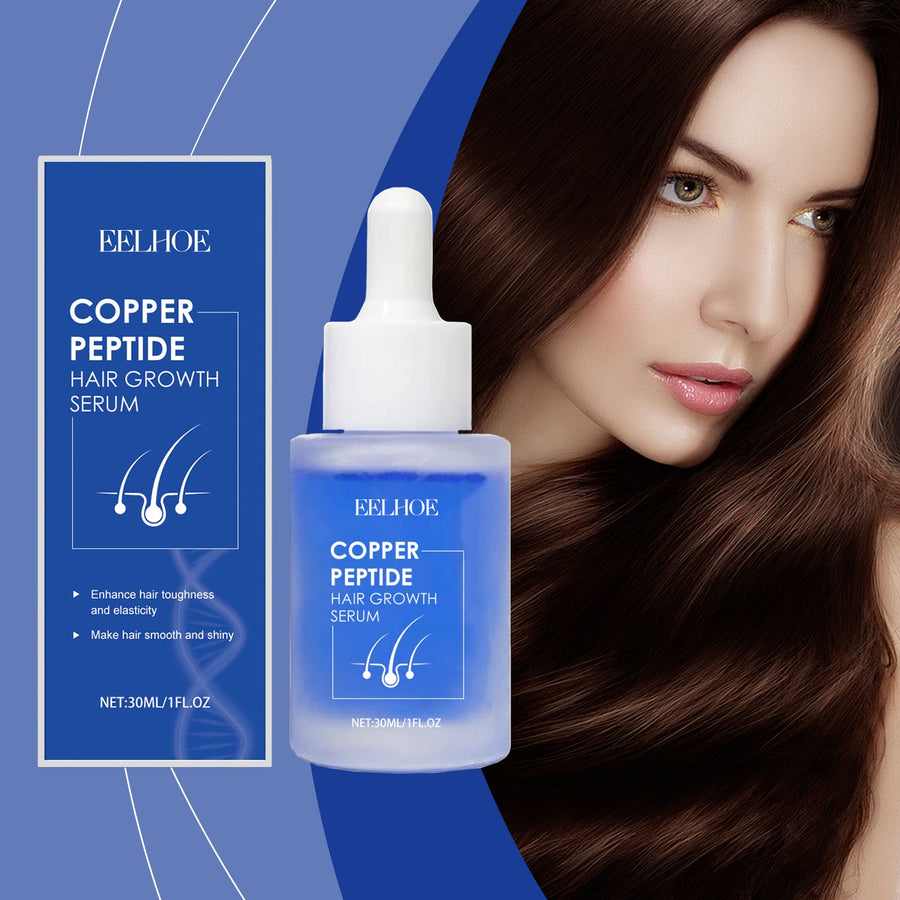 Copper Peptide Hair Serum for Smoother, Stronger Hair