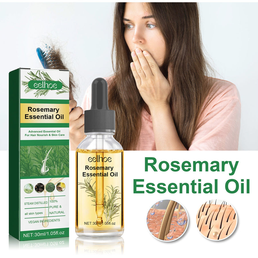 Rosemary Hair Oil for Dry, Damaged Hair and Split Ends