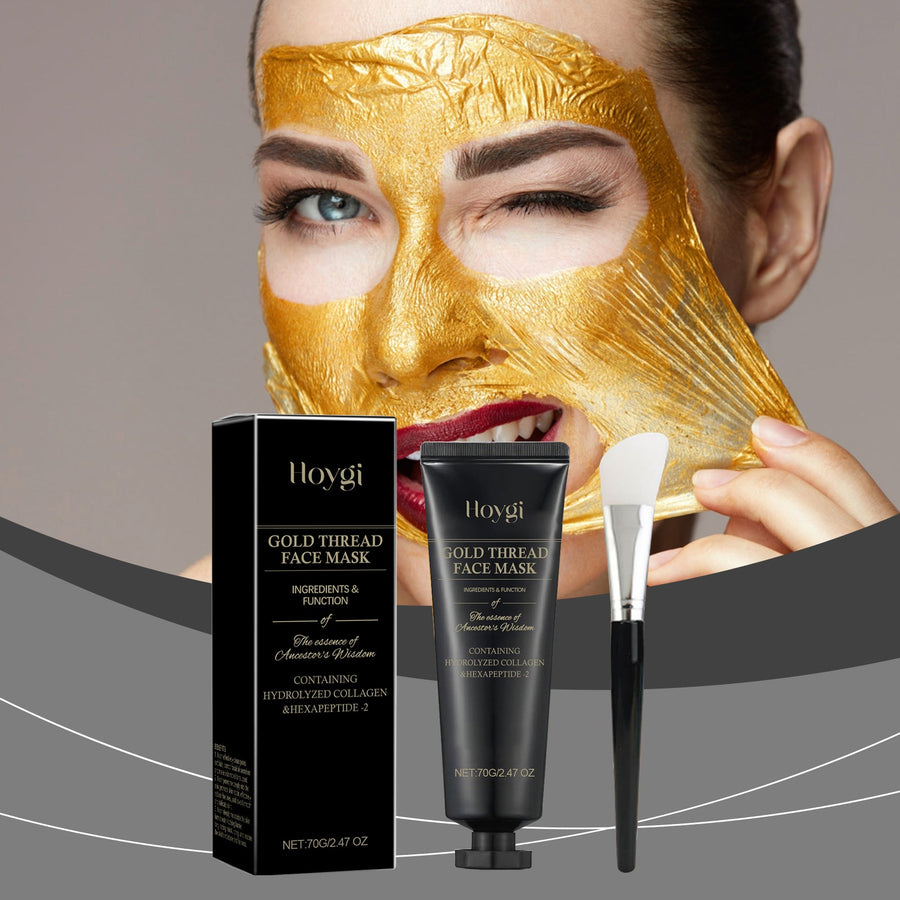 24K Gold Peel Mask - Painless Exfoliation & Collagen Glow