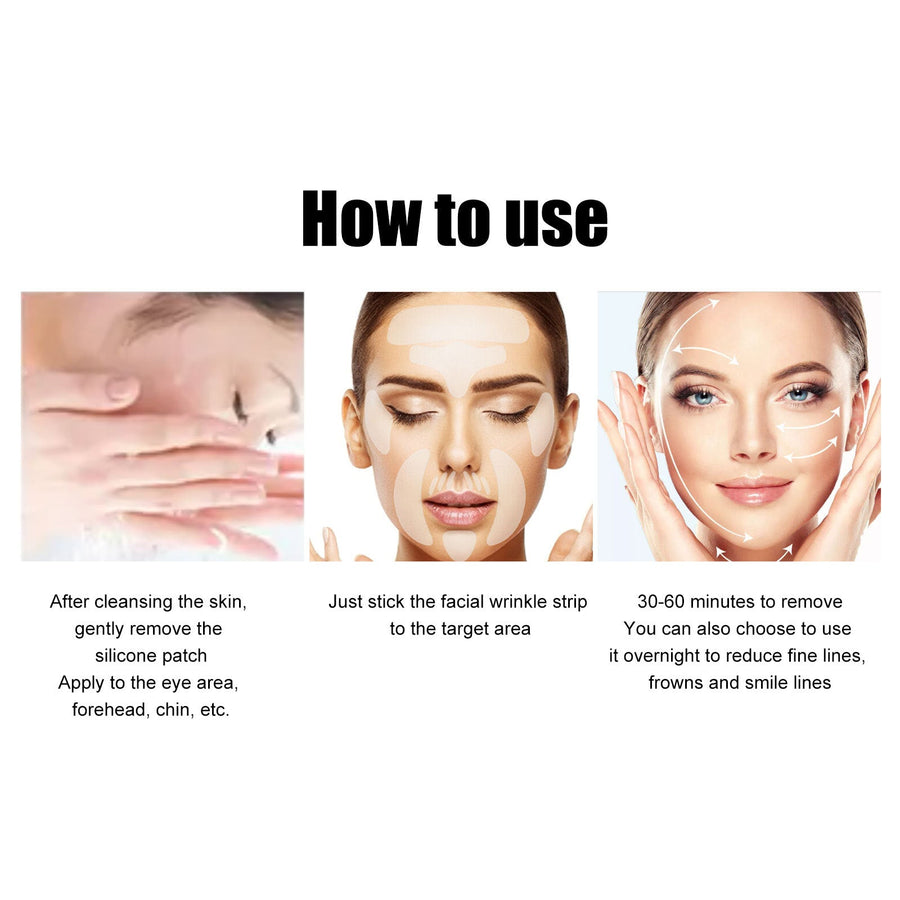 Facial Wrinkle Patches for Smoother-Looking Fine Lines