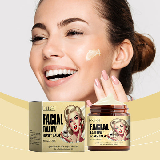 Tallow Honey Moisturizer for Deep Skin Elasticity