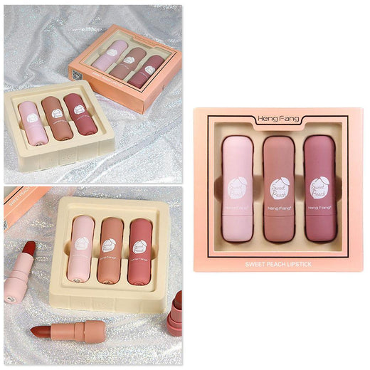Three-Shade Lipstick Set | Everyday Color & Moisture