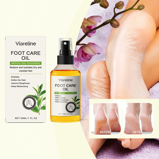 Foot Care Oil for Smooth, Hydrated Cracked Heels