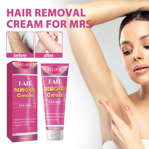 Hair Removal Cream for Gentle Full-Body Smoothing