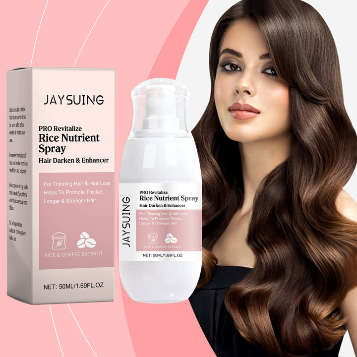Daily Rice Hair Spray for Thicker-Looking, Shinier Hair