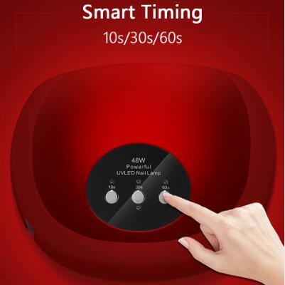 UV LED Gel Nail Lamp — Fast 10-Second Cure with Comfort