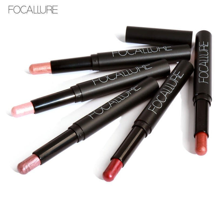 12-Color Shimmer Eyeshadow Pencil Set for Quick Looks