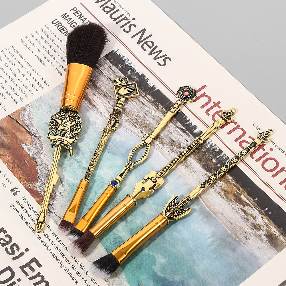 Makeup Brush Set — JoJo-Inspired, Stand-Worthy Beauty Ritual
