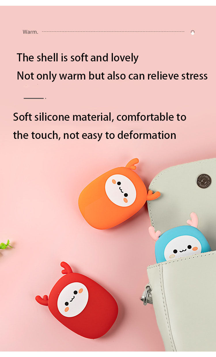 Silicone Hand Warmer — Reusable Self-Heating Portable Warmth