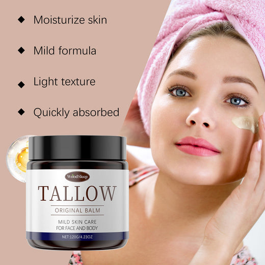 Tallow Honey Moisturizing Face Cream for Dry Skin