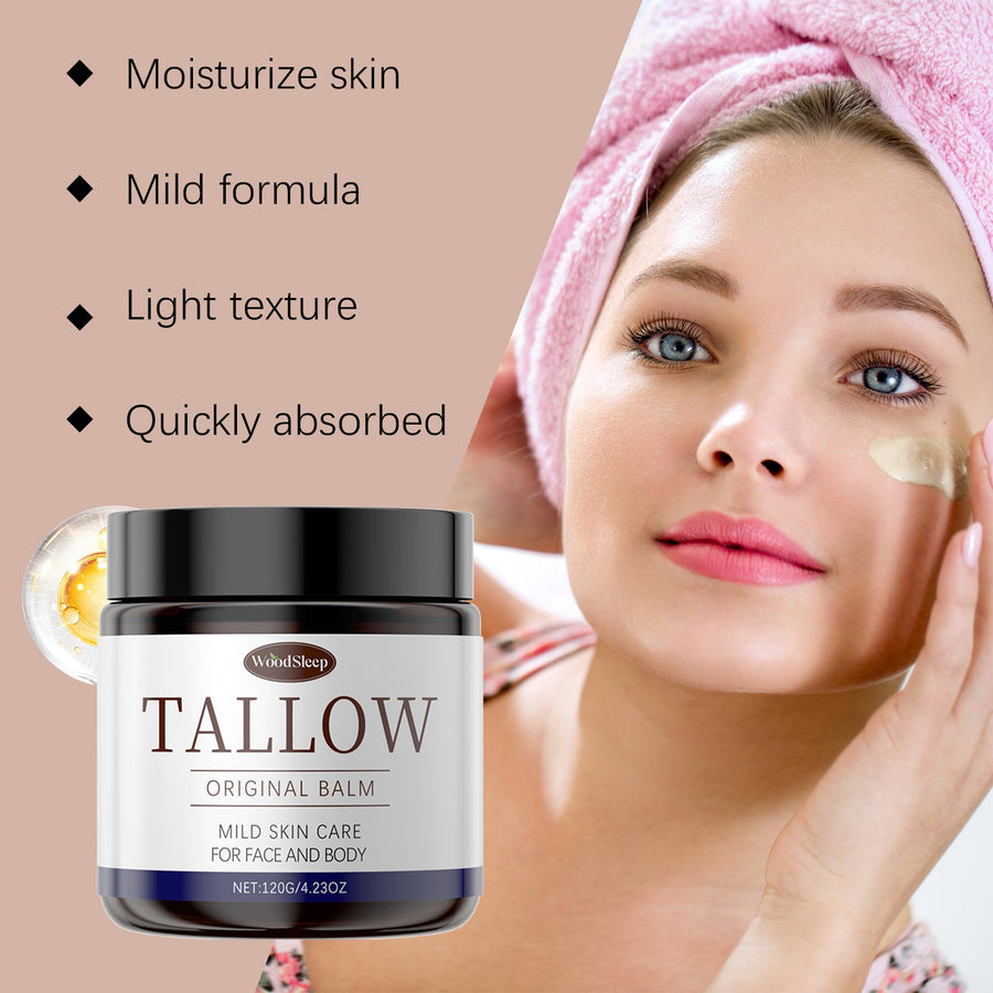 Tallow Honey Moisturizing Face Cream for Dry Skin