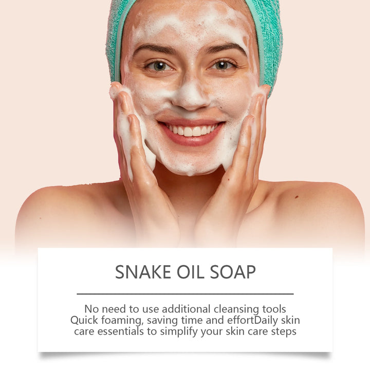 Snake Oil Cleansing Soap for Clearer Smoother Skin