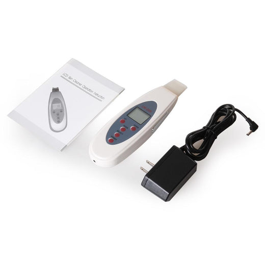 Ultrasonic Facial Skin Scrubber for Cleaner, Smoother Skin